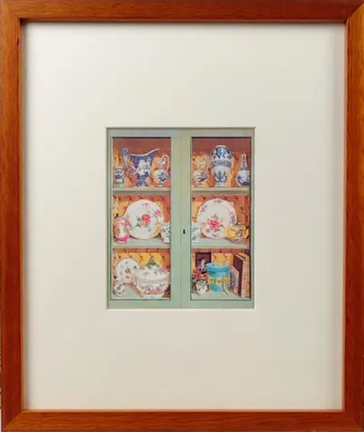 Porcelain Cabinet Display