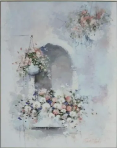 Vintage Floral Bouquet – Decorative Art Print