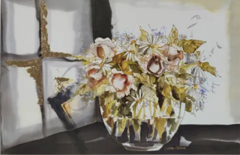 Vintage Floral Bouquet – Decorative Art Print