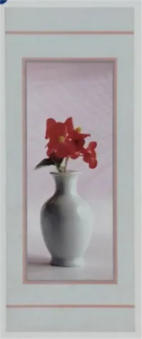 Colorful Bouquet Vase  – Art Print