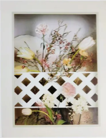 Colorful Bouquet Vase  – Art Print