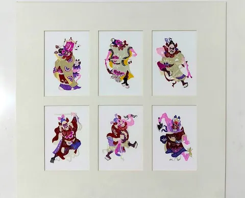 Mythological Figure Collage