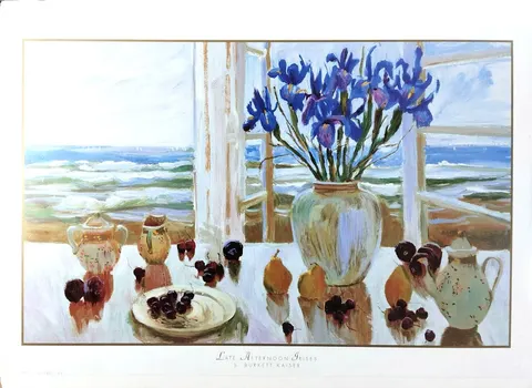 Late Afternoon Irises