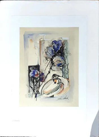 Alfred Gockel Signed Lithograph Print