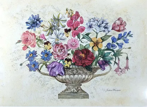 Botanical Floral Still‑Life