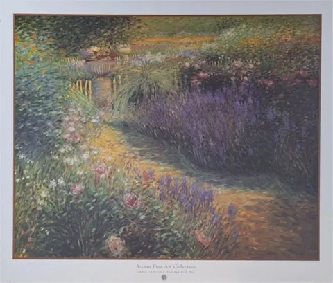 Floral Garden Landscape