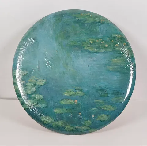 Circular Decorative Oil Painting Plate 9
