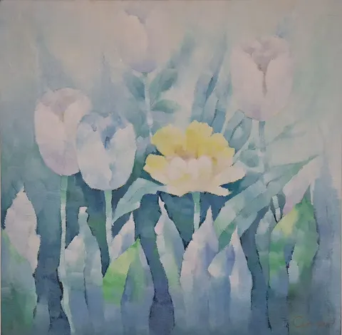 "Pastel Serenity" – Oil Painting (Signed 2007)