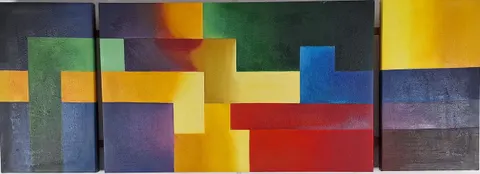 Geometric Abstraction in Three Panels