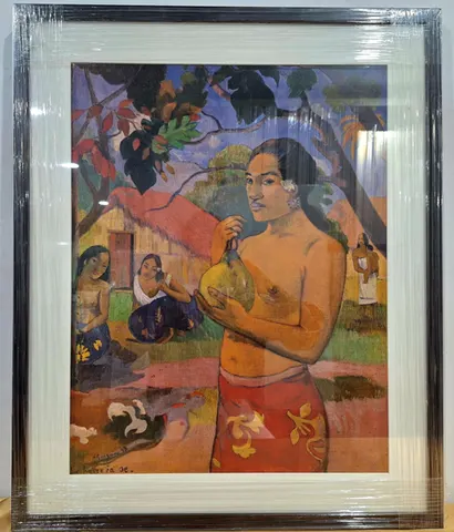 Woman Holding A Fruit (Eu haere ia oe")