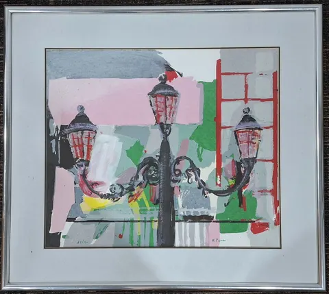 "Urban Glow" – Limited Edition 63/150 Lithography Print