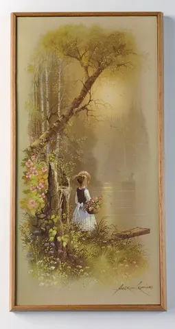 Pastoral Gathering – Lithograph Print