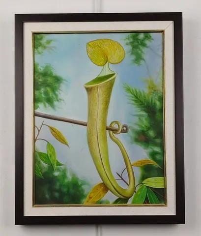 Pitcher Plant Oil Painting