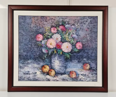 Still Life with Fruits & Flowers II” by M. Thomas II