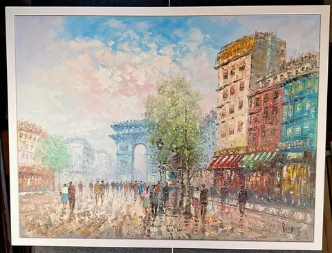 Parisian Street Scene