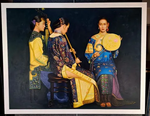 Lingering Melodies from the Xunyang River