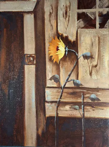 Sunflowers in Silence