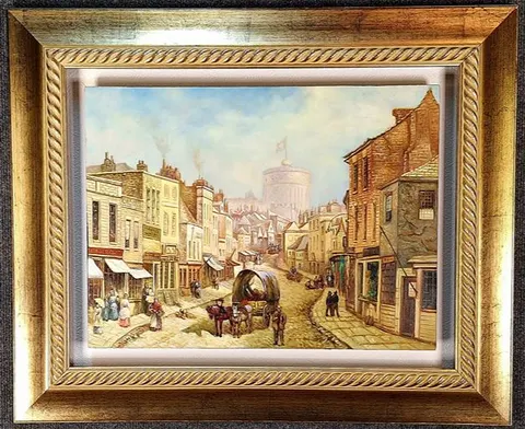 Windsor Castle from Peascod Street(British School)