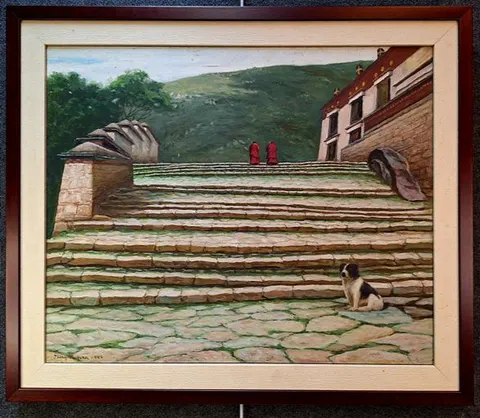 Stairway, Tibet