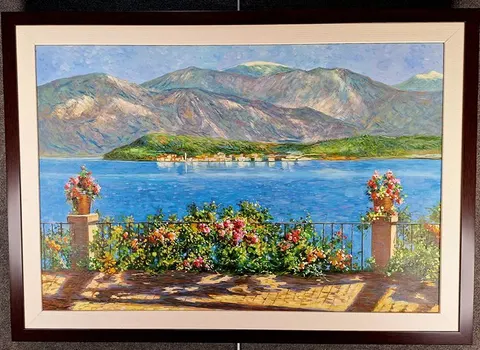 A view of the Isola Bella Italy