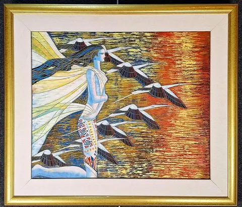 Crane & Sunlight