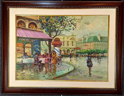 Paris Street Scene