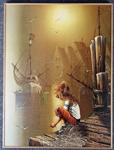 Girl on the Docks