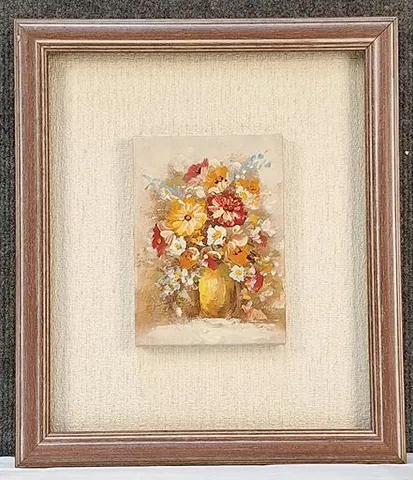 Framed Oil Painting - Golden Harvest