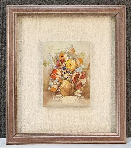 Framed Oil Painting - Autumn’s Embrace