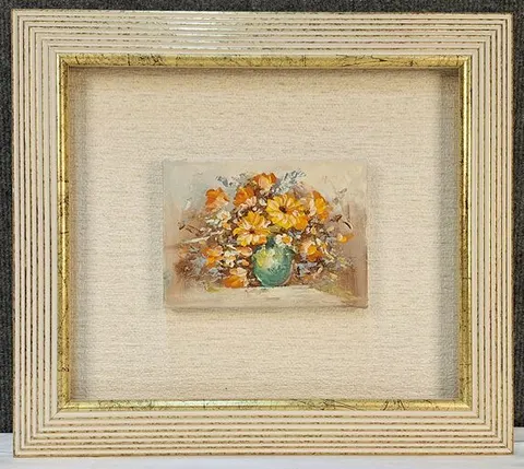 Framed Oil Painting - Pastel Shoreline