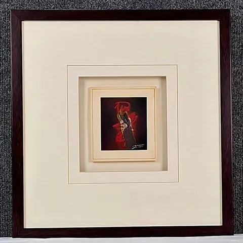 PROMORM88 Abstract Expression I – Watercolor, Signed, Framed with Triple Matting