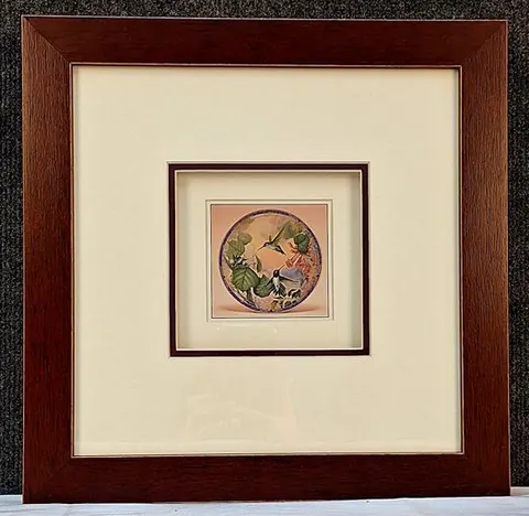 PROMO RM88 – Framed Hummingbirds I Lithograph Open Print