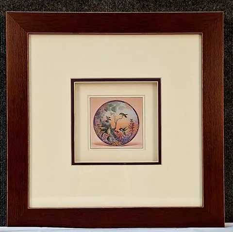 PROMO RM88 – Framed Hummingbirds II Lithograph Open Print