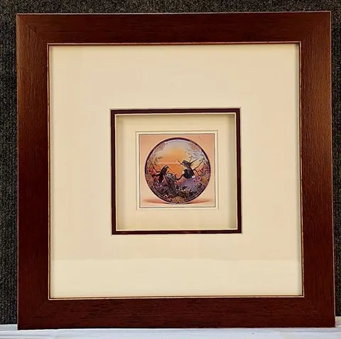 PROMO RM88 – Framed Hummingbirds III Lithograph Open Print