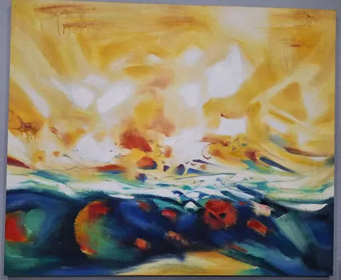 When the Sky Fell Into the Sea
