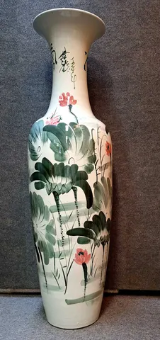 Tall Chinese Porcelain Vase