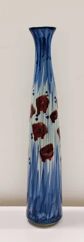 Vintage Hand-painted Ceramic Vase