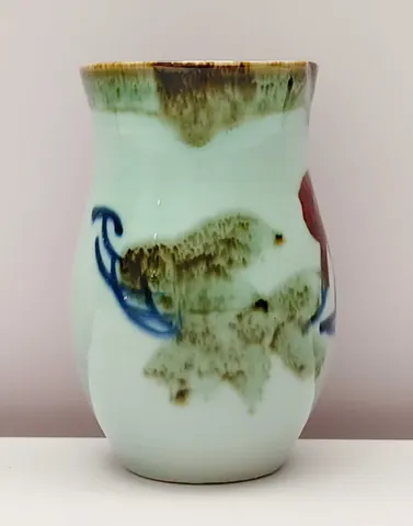 Hand-Painted Ceramic Vase