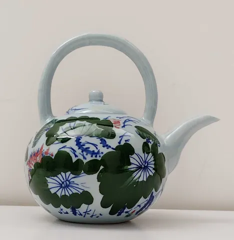 Exquisite Jingdezhen Chinese Ceramic Teapot - 1