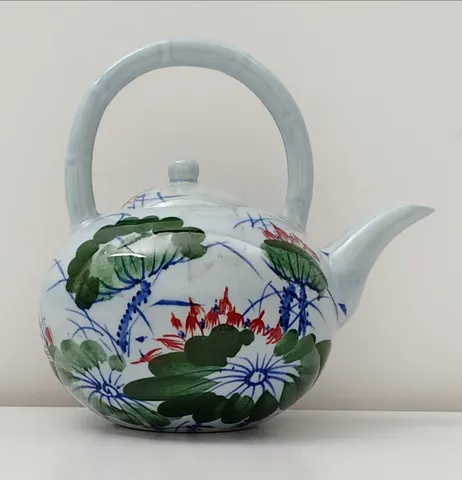Exquisite Jingdezhen Chinese Ceramic Teapot - 2