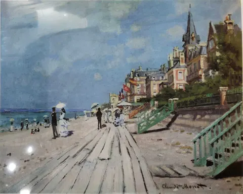 The Beach at Trouville
