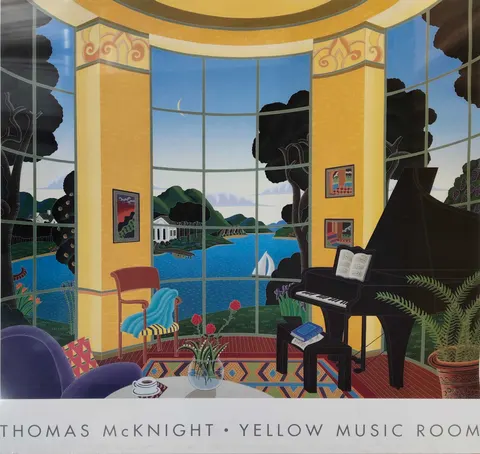 Yellow Music Room