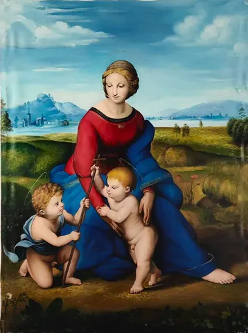 Madonna del Prato - Reproduction Oil Painting