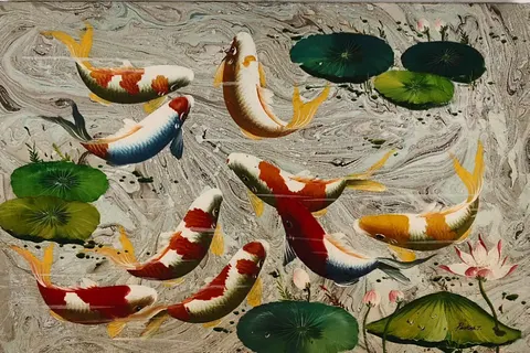 Koi Pond Scene 1