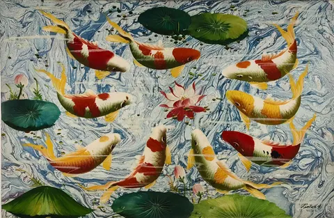 Koi Pond Scene 2