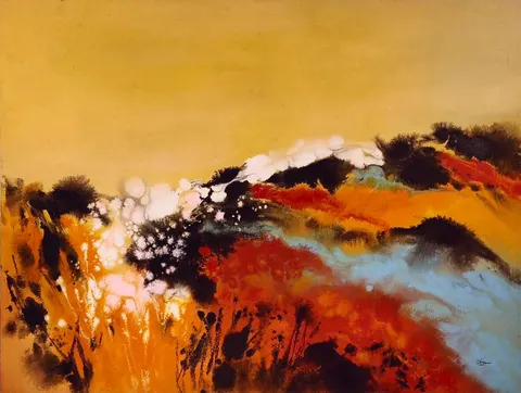 Echoes of Nature I – Textured Oil Landscapes