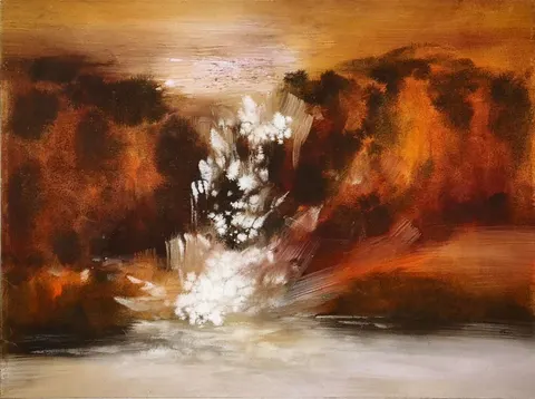 Echoes of Nature VII – Textured Oil Landscapes
