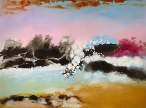 Echoes of Nature IX – Textured Oil Landscapes