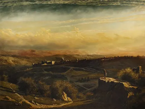 Jerusalem from the Mount of Olives – Historical/Biblical Landscape
