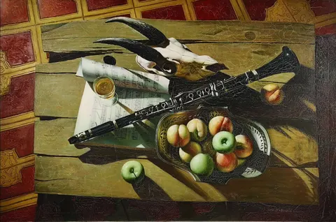 Still Life with Clarinet